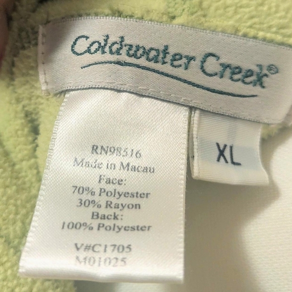 Coldwater Creek Light Green Turtleneck Sweater - Picture 3 of 5